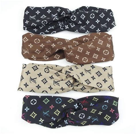 lv headbands|louis vuitton headscarf.